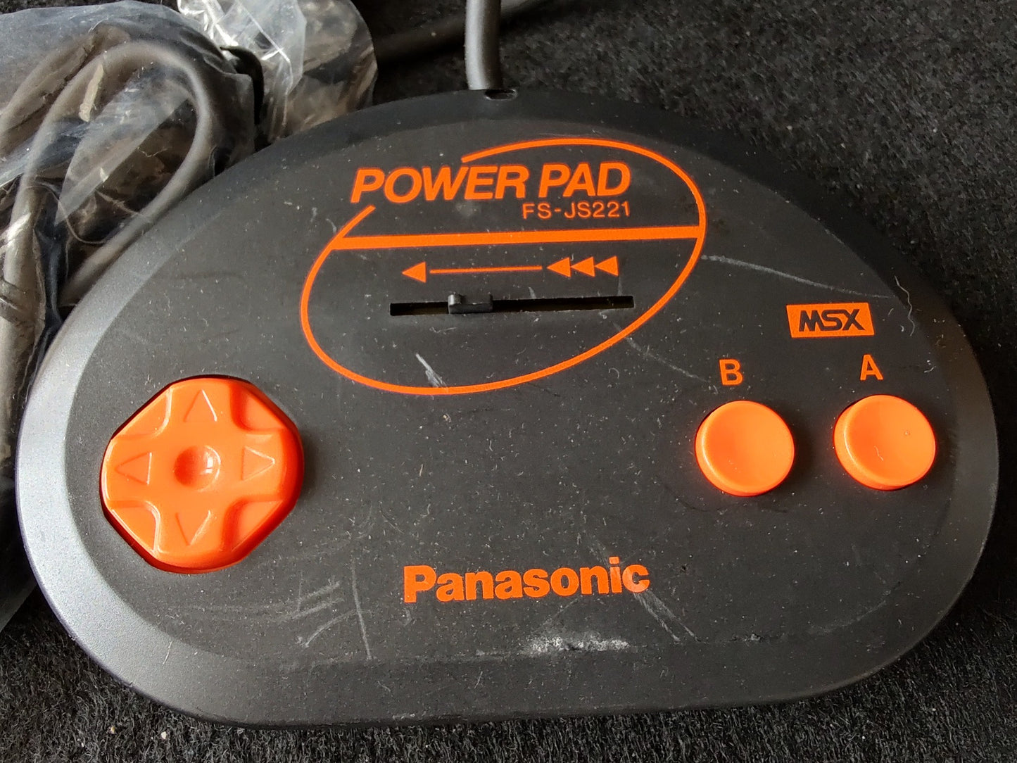 Panasonic Joy Pad FS-JS221 for MSX2 OFFICIAL Controller Pad /working-f0730-