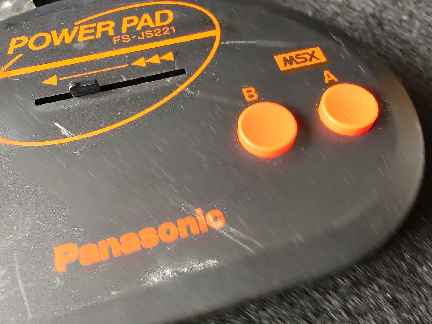 Panasonic Joy Pad FS-JS221 for MSX2 OFFICIAL Controller Pad /working-f0730-