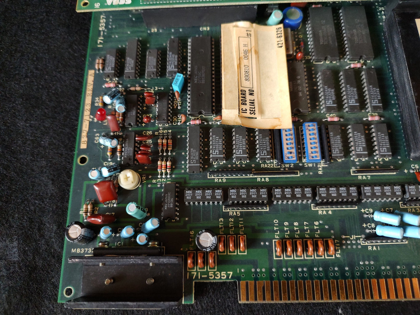 FLASH POINT SEGA System 16/24 Arcade PCB System JAMMA Board, Working-f0803-