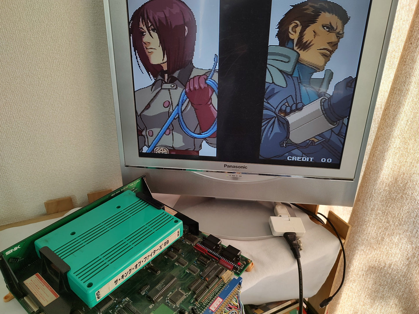 The King of Fighters '99 KOF99 SNK NEOGEO MVS Arcade Cartridge, Working-f0809-