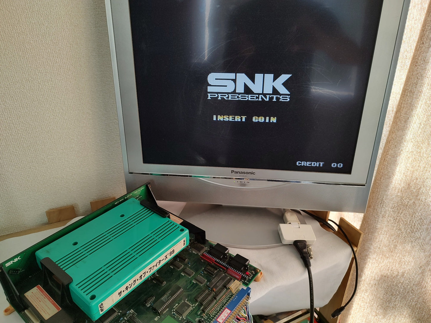 The King of Fighters '99 KOF99 SNK NEOGEO MVS Arcade Cartridge, Working-f0809-