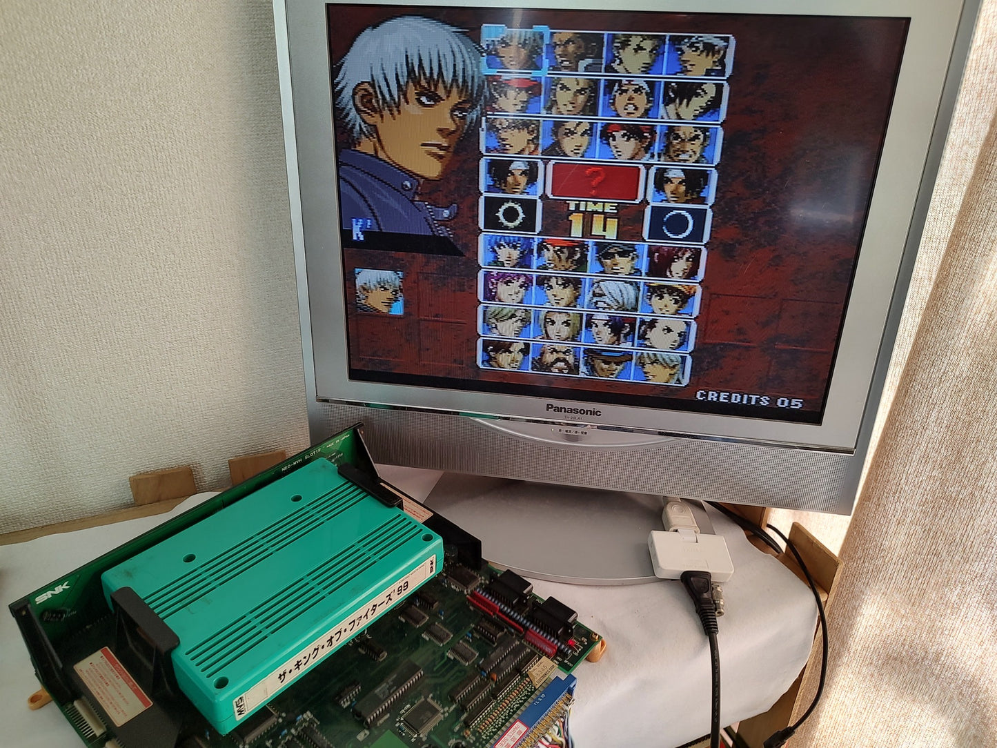 The King of Fighters '99 KOF99 SNK NEOGEO MVS Arcade Cartridge, Working-f0809-