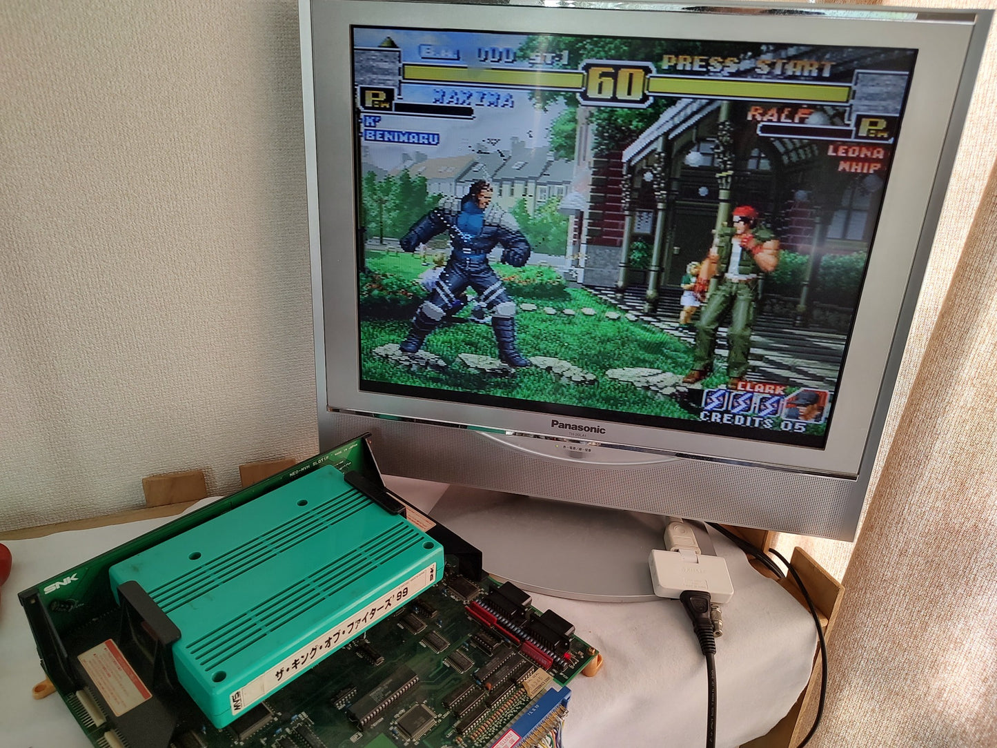 The King of Fighters '99 KOF99 SNK NEOGEO MVS Arcade Cartridge, Working-f0809-