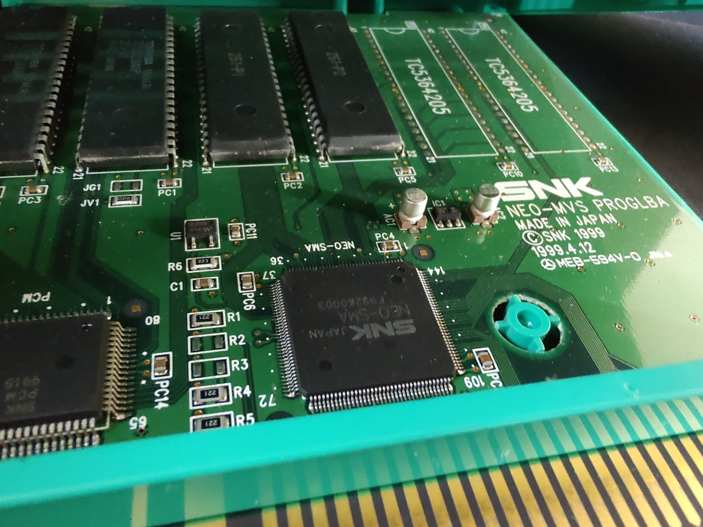 The King of Fighters '99 KOF99 SNK NEOGEO MVS Arcade Cartridge, Working-f0809-