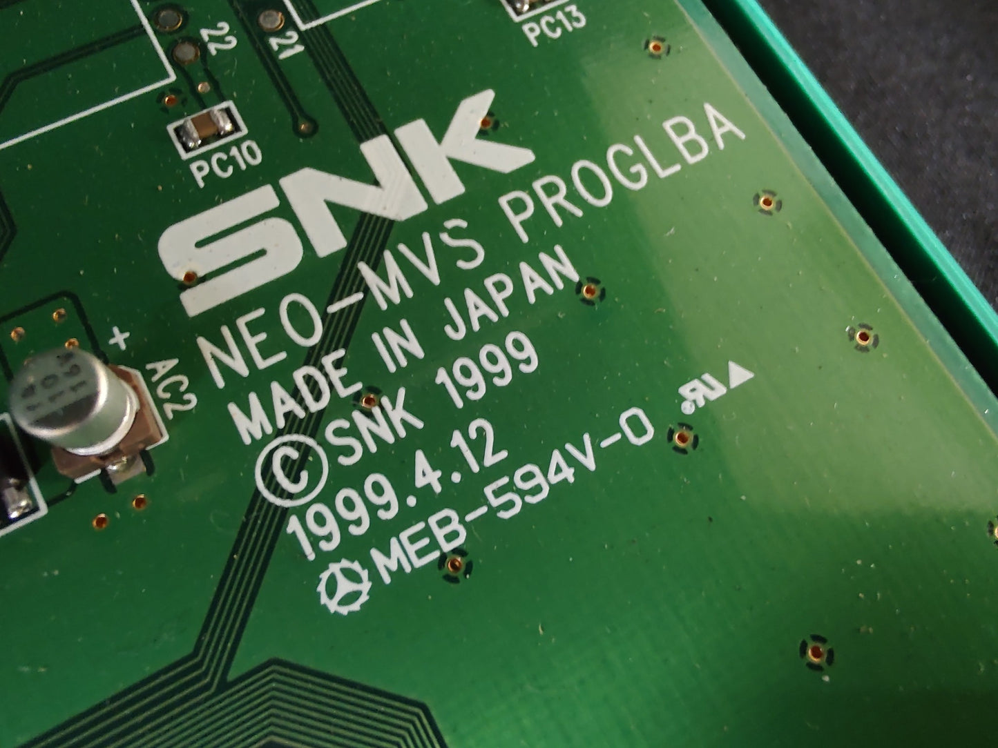 The King of Fighters '99 KOF99 SNK NEOGEO MVS Arcade Cartridge, Working-f0809-