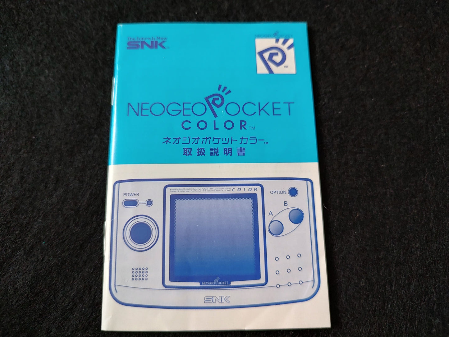 SNK NEOGEO POCKET Color NGPC PLATINUM SILVER Console Boxed NEO GEO set-f0809-