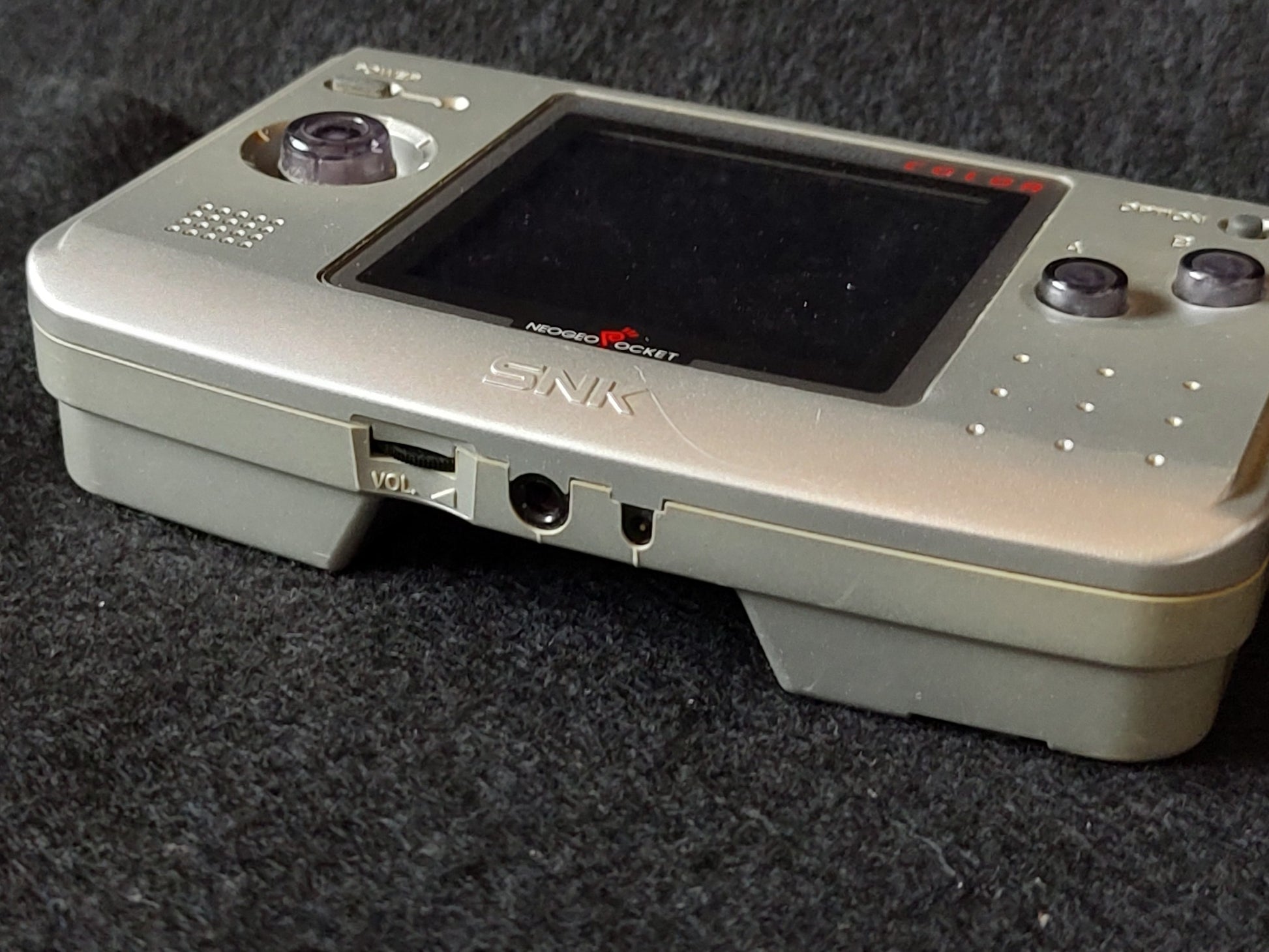 SNK NEOGEO POCKET Color NGPC PLATINUM SILVER Console Boxed NEO GEO set-f0809- - Hakushin Retro Game shop