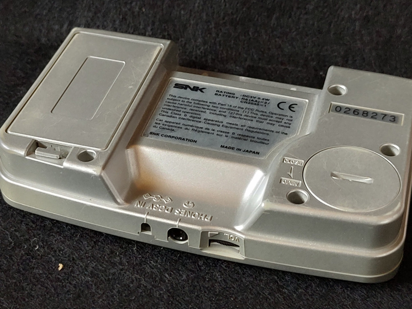 SNK NEOGEO POCKET Color NGPC PLATINUM SILVER Console Boxed NEO GEO set-f0809- - Hakushin Retro Game shop