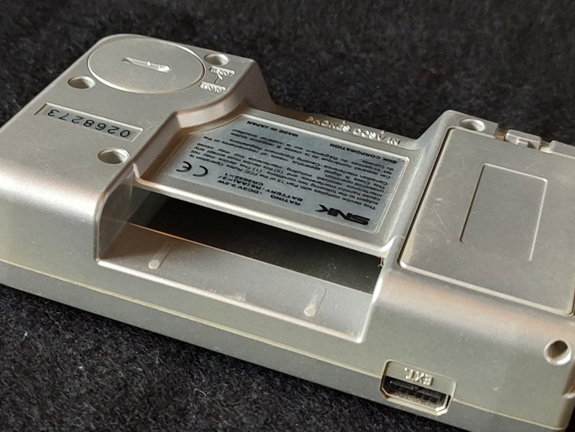 SNK NEOGEO POCKET Color NGPC PLATINUM SILVER Console Boxed NEO GEO set-f0809- - Hakushin Retro Game shop