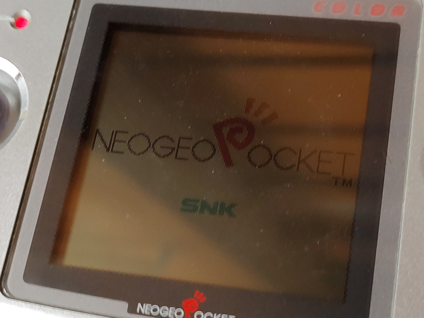 SNK NEOGEO POCKET Color NGPC PLATINUM SILVER Console Boxed NEO GEO set-f0809- - Hakushin Retro Game shop