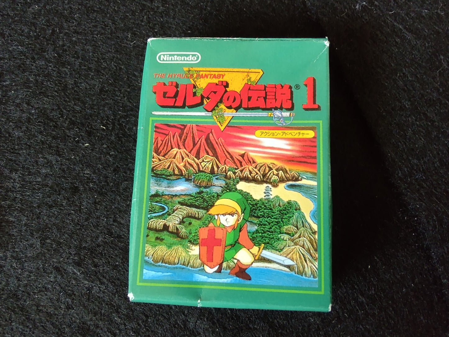 LEGEND OF ZELDA Famicom Mini Ver. Gameboy Advance GBA, w/Manual, Box-f0810-