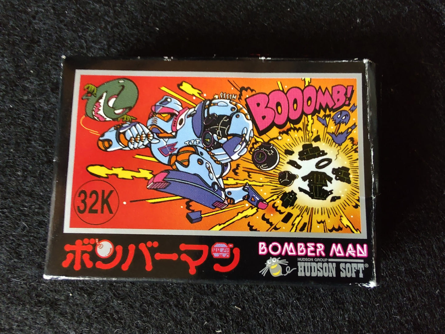 Bomber Man Famicom Mini Ver. Gameboy Advance GBA, w/Manual, Box, working-f0810-