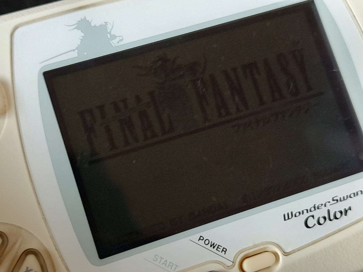 BANDAI Wonder Swan Color Final Fantasy Limited model console Boxes set-f0810-