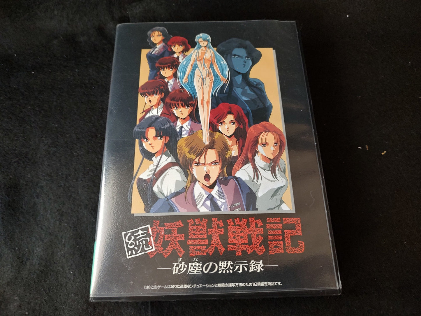 Zoku Youjuu Senki (Yoju Senki) FM TOWNS Marty Game w/Manual, Box set-f0815-