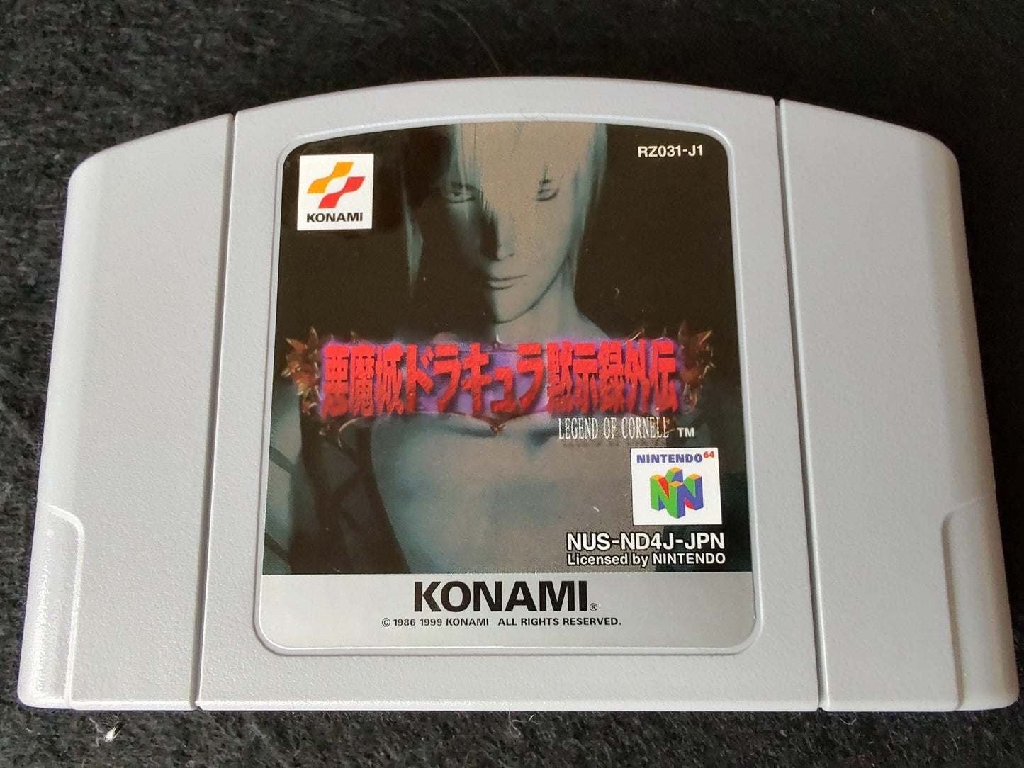 CASTLEVANIA Mokushiroku Gaiden Akumajo Dracula Nintendo 64, Working-f0815-