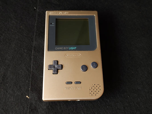 Nintendo Gameboy Light Gold color console MGB-101/ Working-f0815-