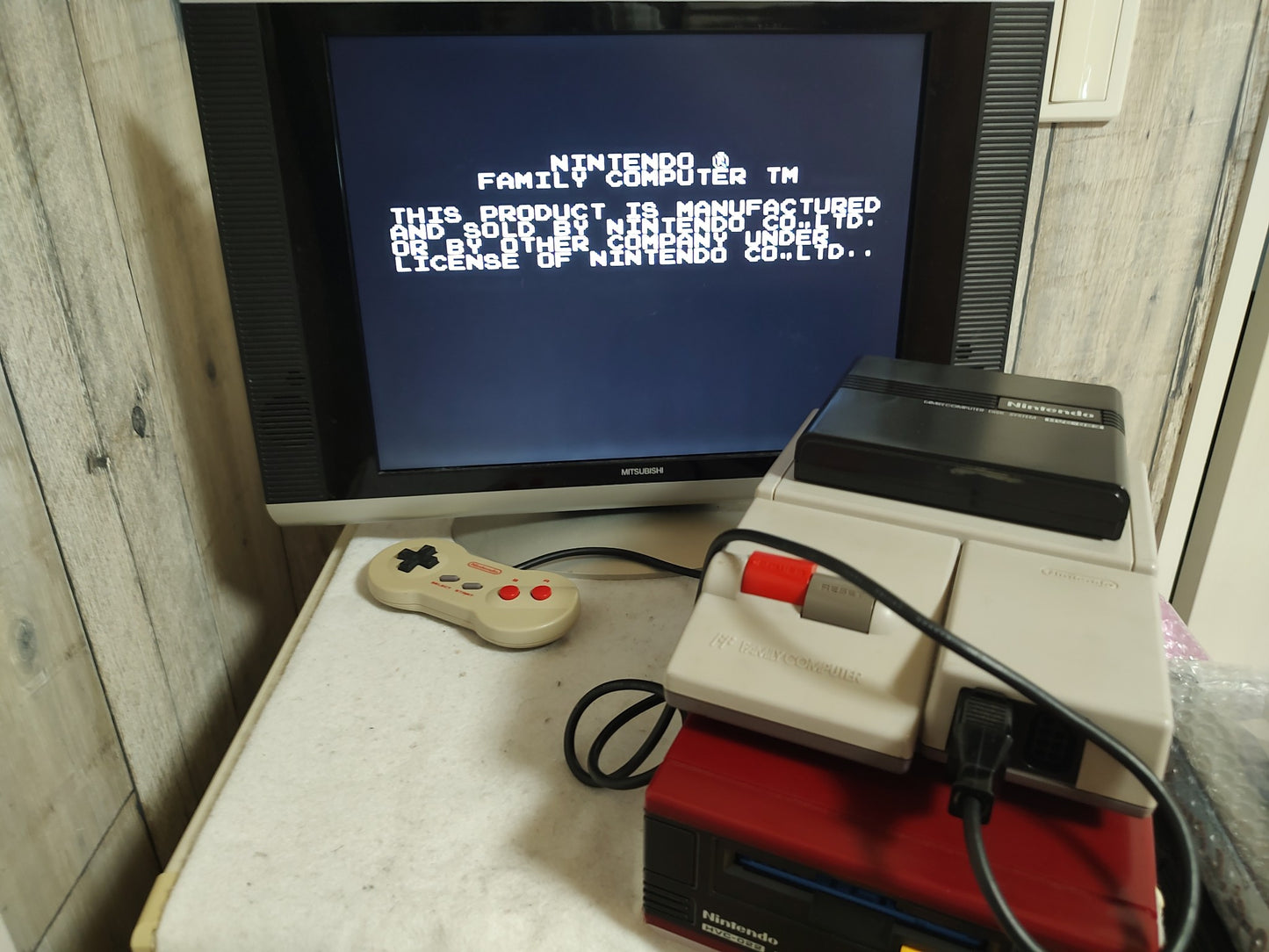 FAMICOM GRAND PRIX II 3D HOT RALLY FAMICOM (NES) Disk System set, tested-e0820-
