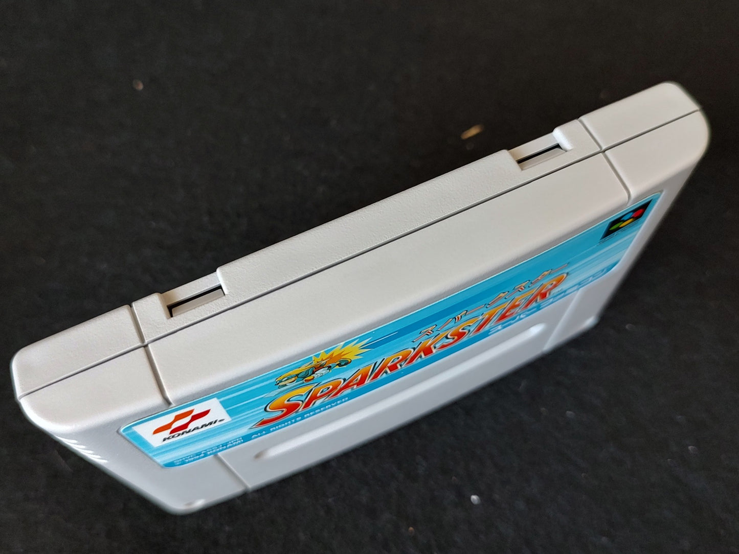 SPARKSTER Super Famicom Game SFC Cartridge w/,Manual, Box set Working-f0820-