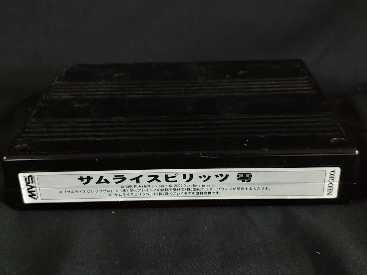 Samurai Shodown V Samurai Spirits ZERO SNK NEOGEO MVS Arcade Cartridge-f0823-