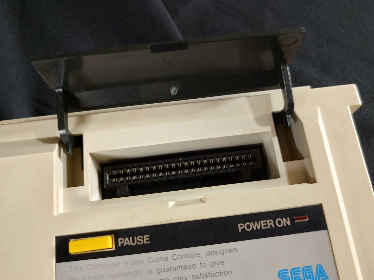 SEGA MARK 3 III CONSOLE (Sega Master System) ,Pads, AV cable set, Working-f0823-