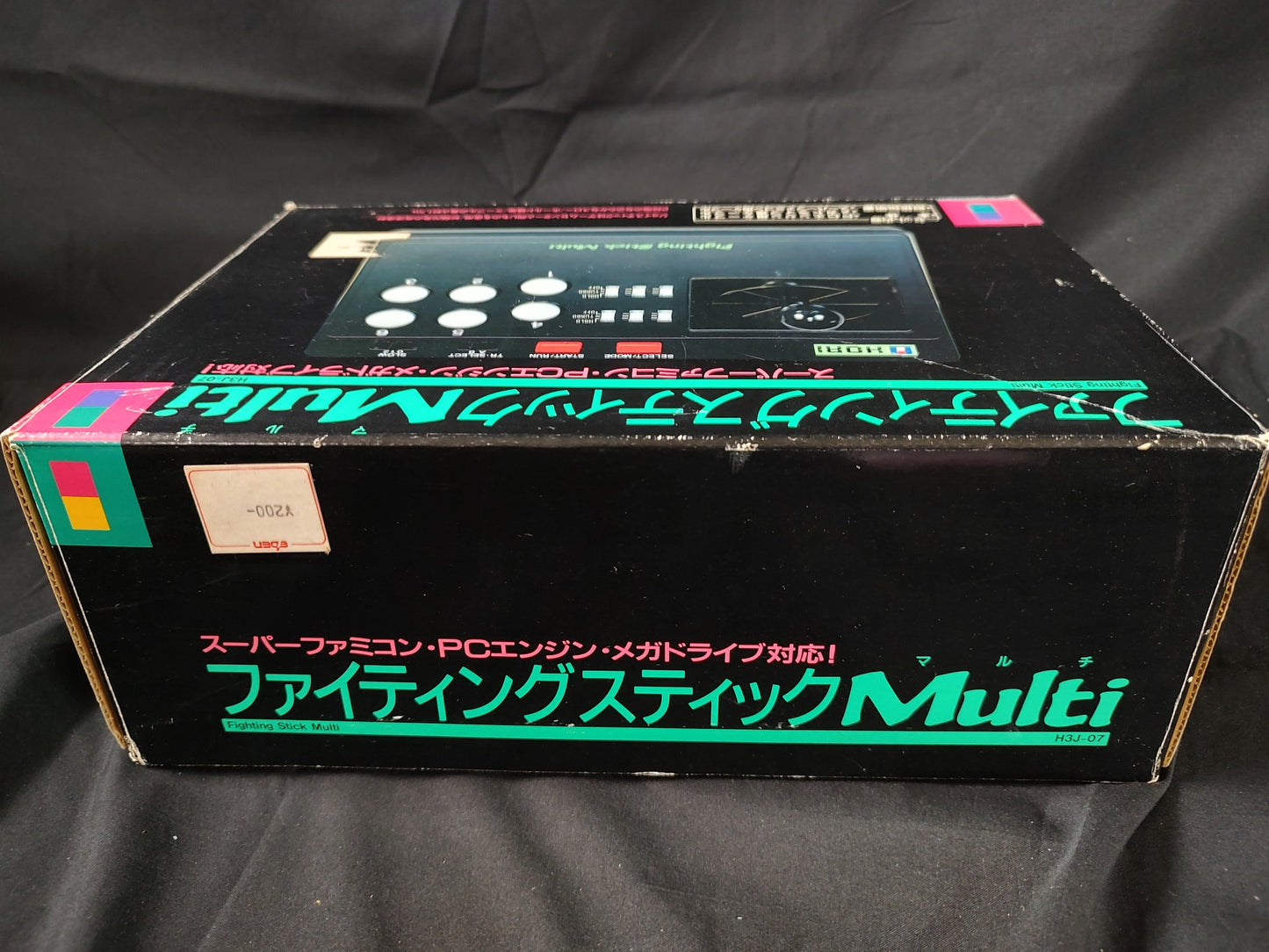 Hori Arcade Fighting Stick Multi for SNES, PC Engine, Megadrive Boxed set-f0823-