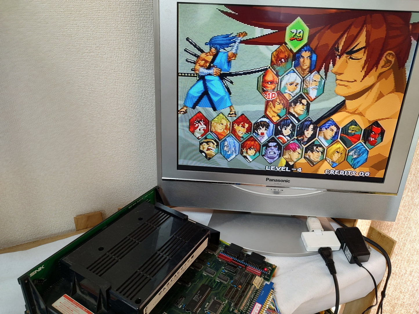 Samurai Shodown V Samurai Spirits ZERO SNK NEOGEO MVS Arcade Cartridge-f0823-