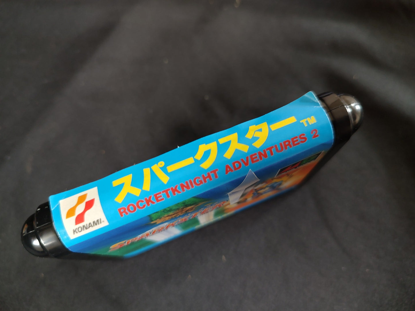 SPARKSTER Rocket Knight Adventures 2 SEGA MEGA DRIVE (Genesis ) Cart,Boxed-f0823