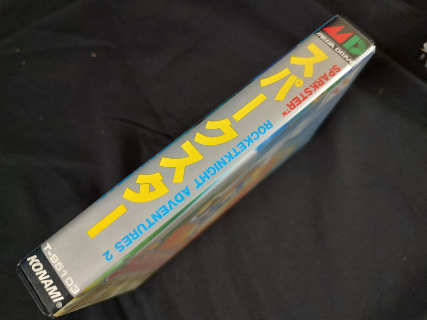 SPARKSTER Rocket Knight Adventures 2 SEGA MEGA DRIVE (Genesis ) Cart,Boxed-f0823