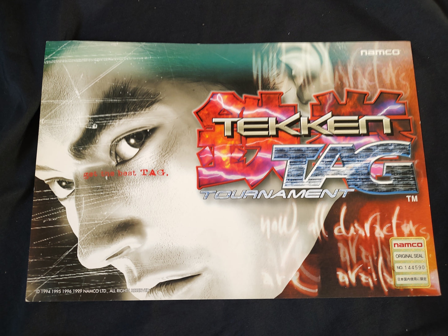 TEKKEN TAG TOURNAMENT NAMCO Arcade PCB System JAMMA Board, Working-f0824-