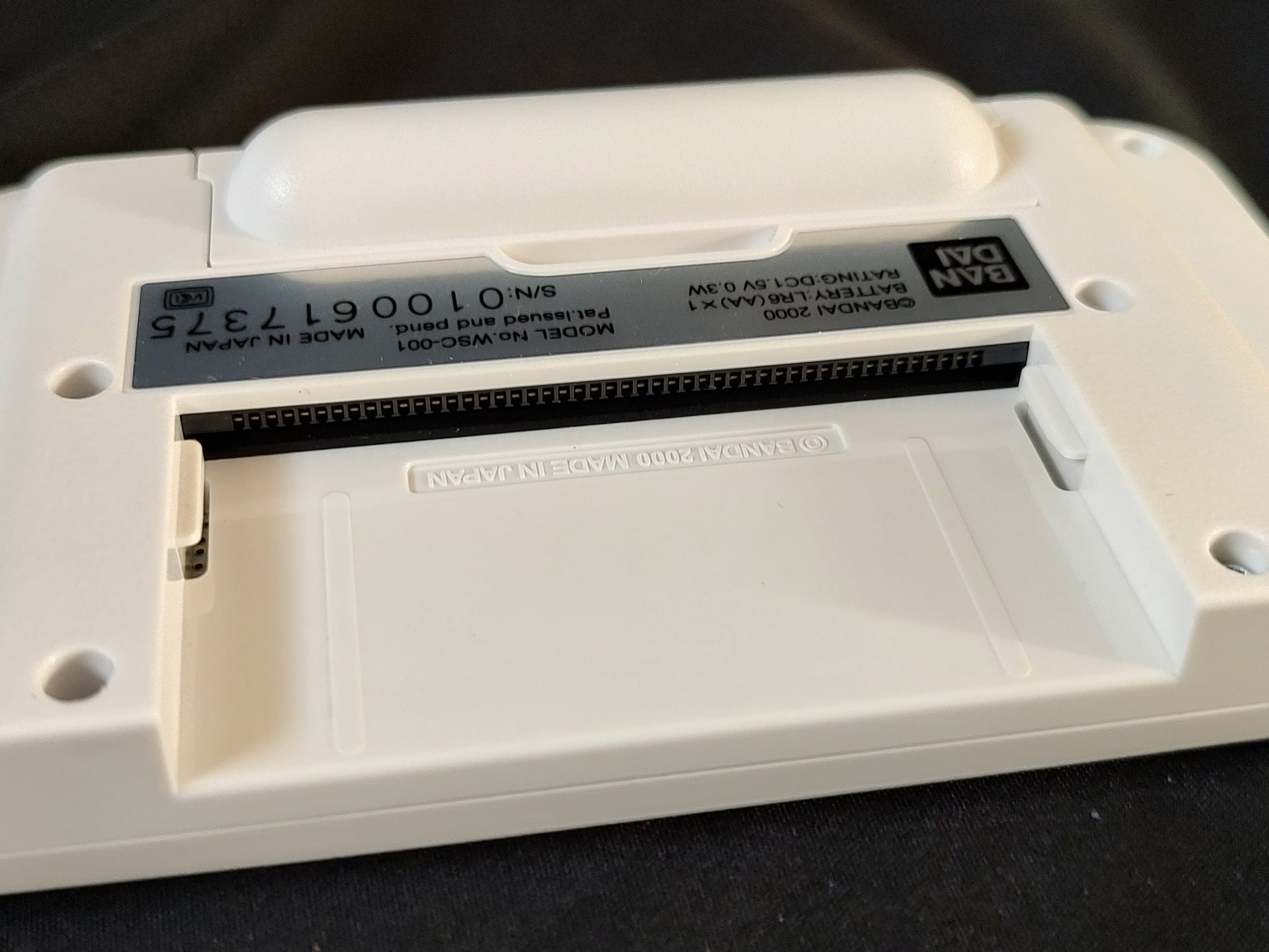 BANDAI Wonder Swan Color Final Fantasy 2 Limited model console Boxes set-f0824- - Hakushin Retro Game shop