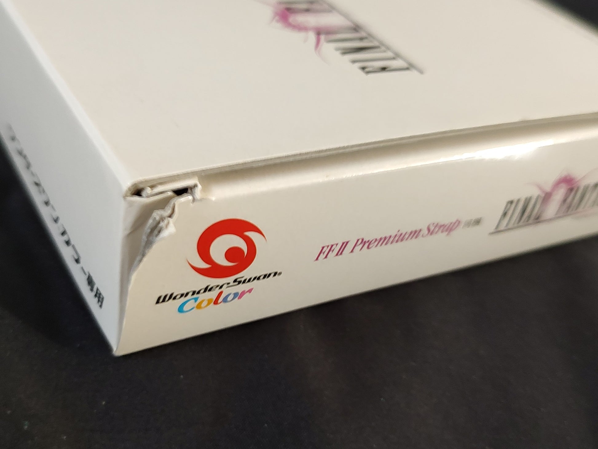 BANDAI Wonder Swan Color Final Fantasy 2 Limited model console Boxes set-f0824- - Hakushin Retro Game shop