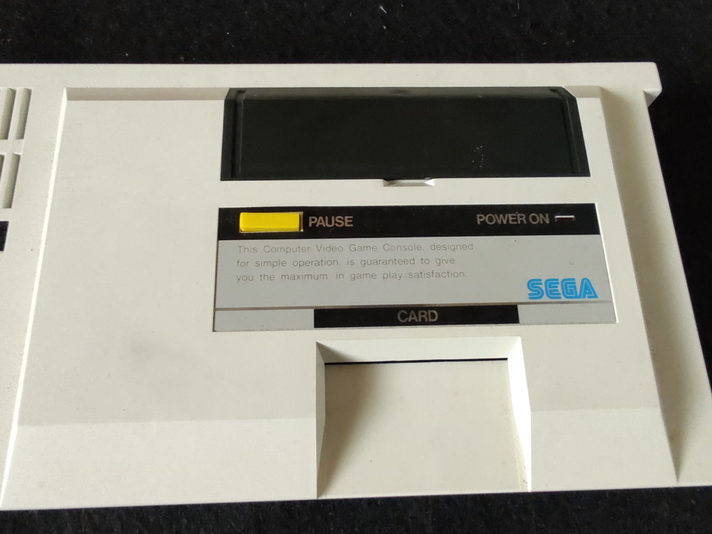 SEGA MARK 3 III CONSOLE (Sega Master System) ,w/Pads AV cable, Working-f0826-2