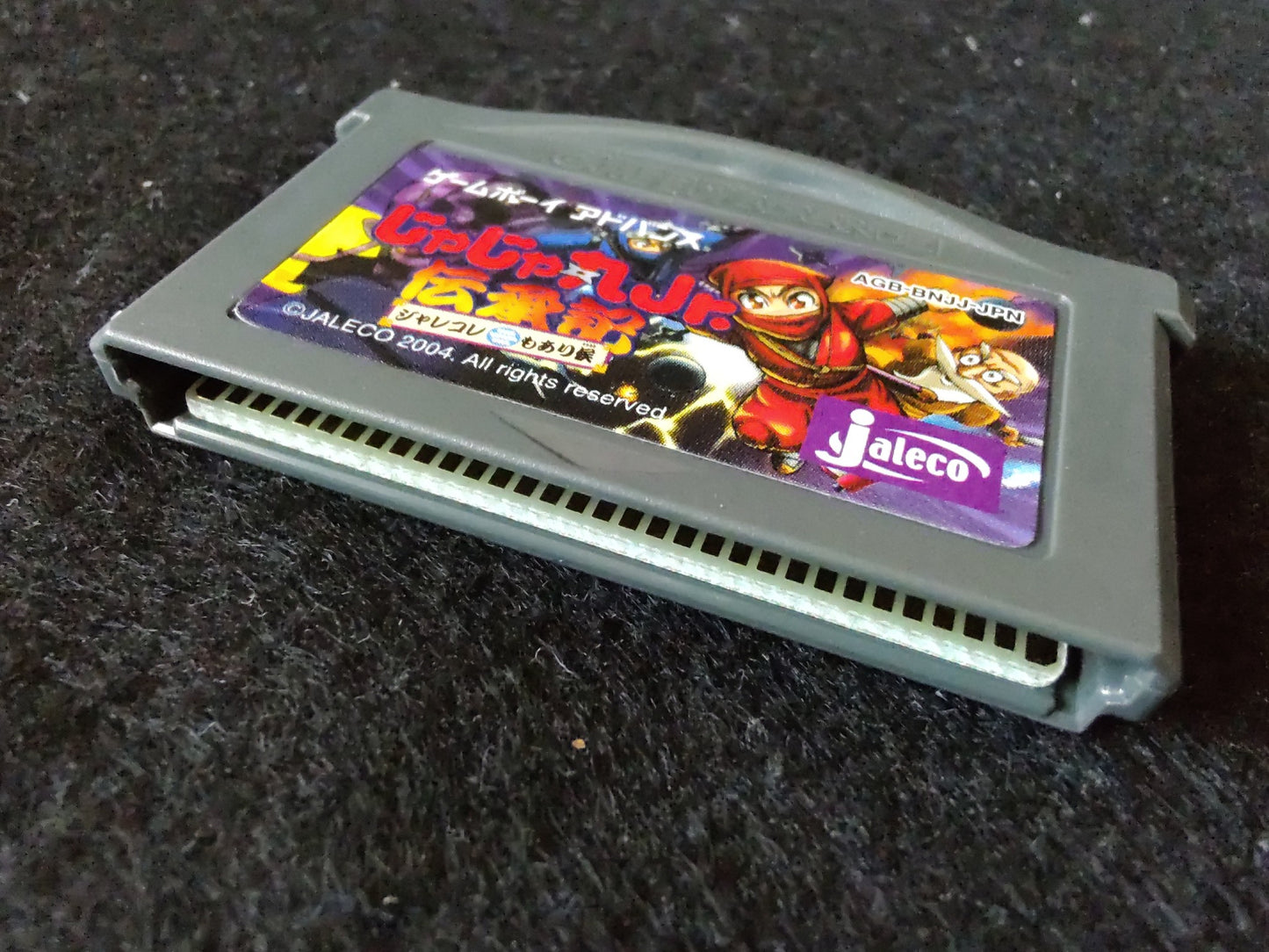 NINJA JAJAMARU Jr. Dnshoki Gameboy Advance Game cartridge GBA, Working-f0826-