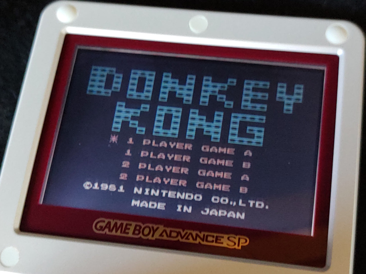 STAR SOLDIER, Donkey Kong, PAC MAN Famicom Mini Ver. Gameboy Advance GBA-f0826-