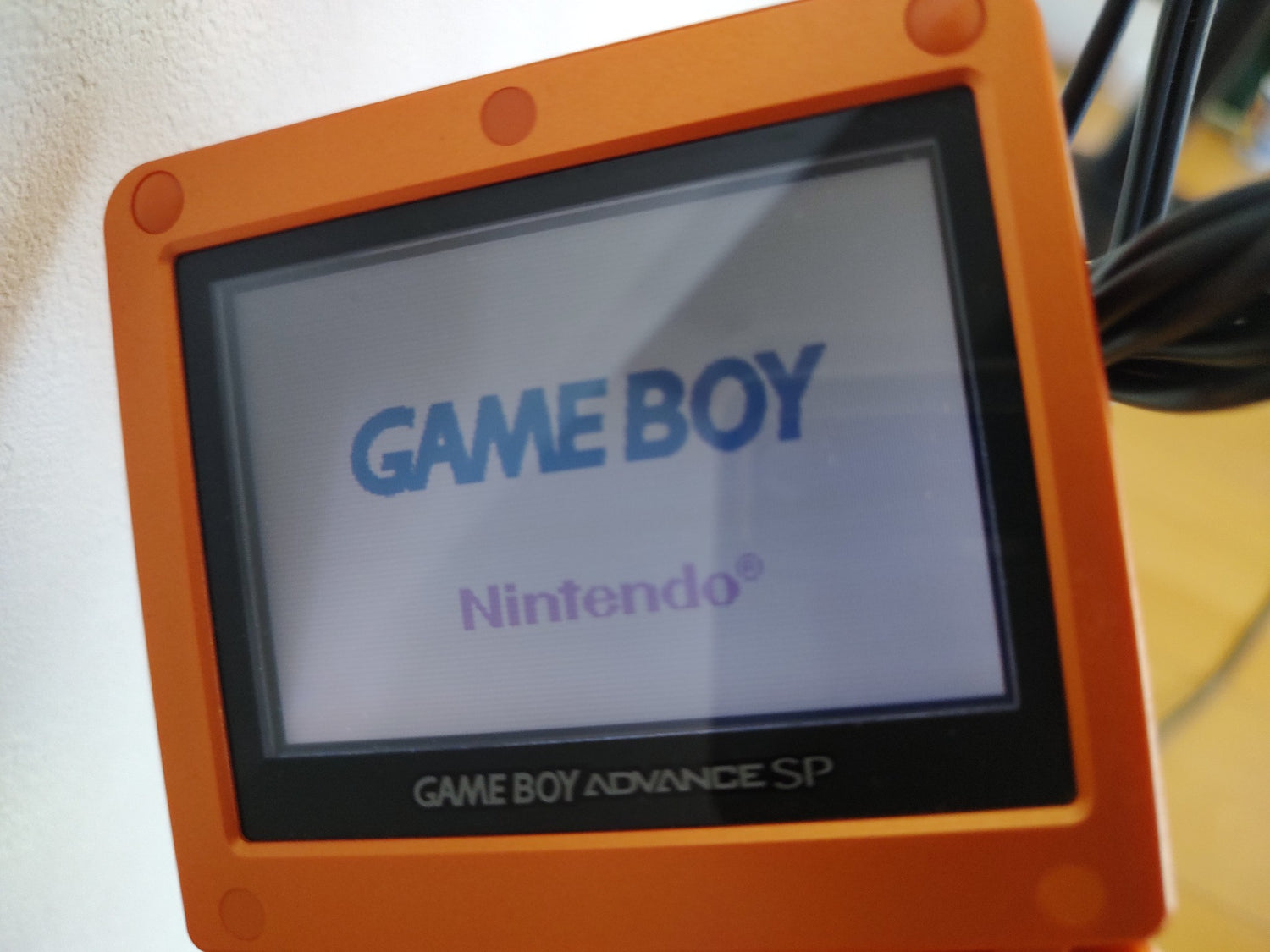 Nintendo Game Boy Advance GBA SP Naruto Orange System AGS 001 NEW