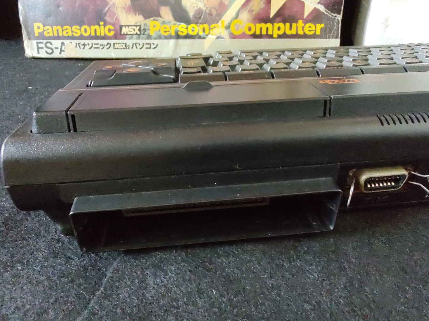 Panasonic MSX2 FS-A1 MK2 Personal Computer, Manual, PSU and Box, Working-f0828-
