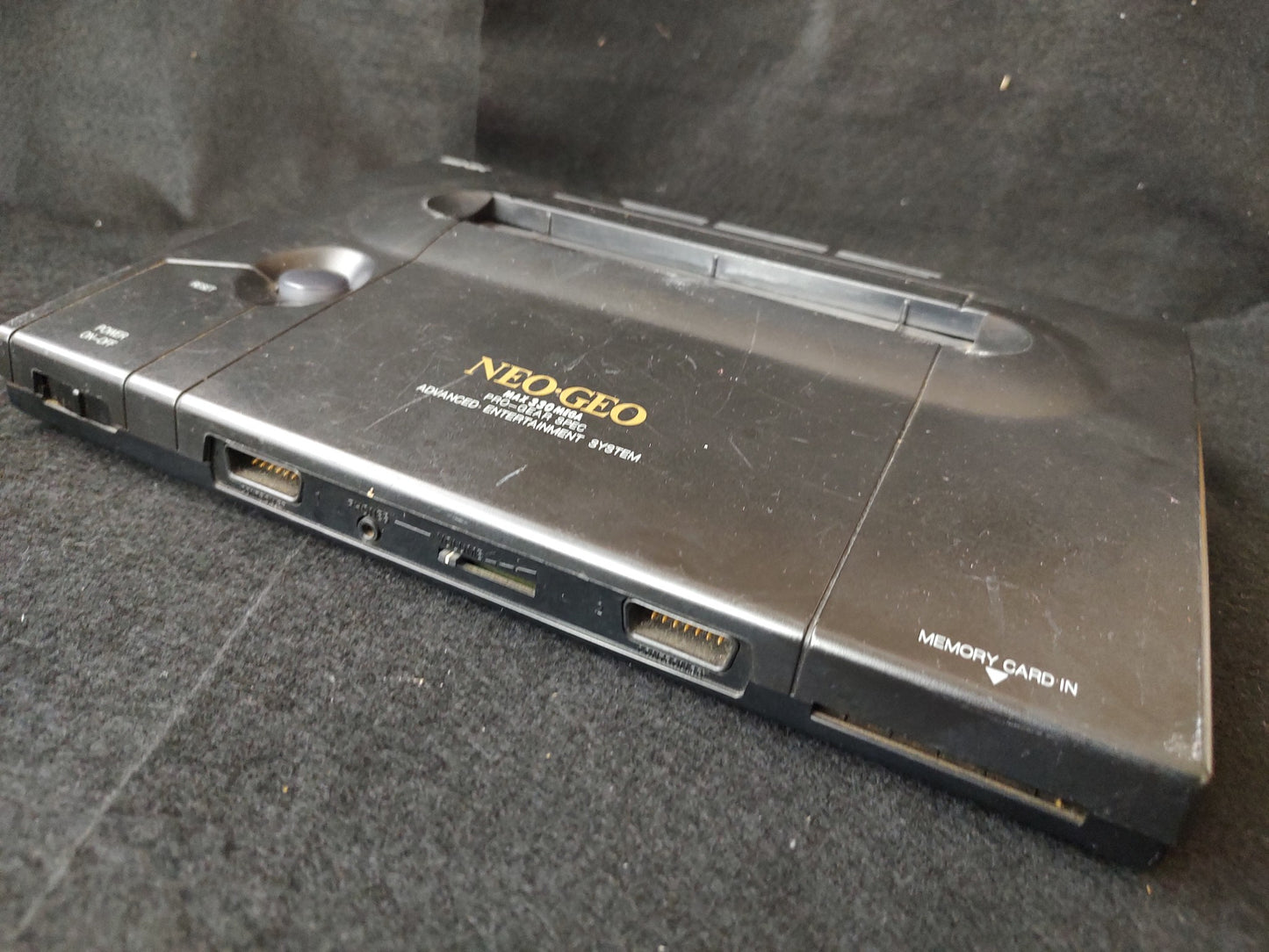 SNK NEO GEO NEOGEO ROM Console System AES, Fight Stick, PSU set, Working-f0830-
