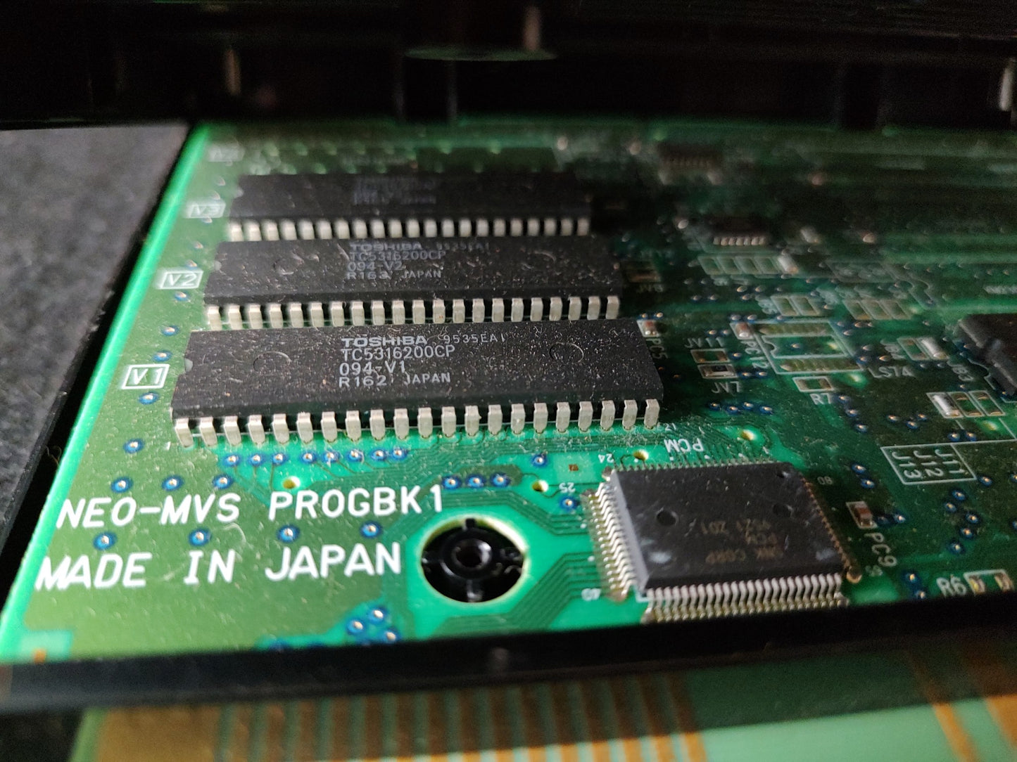 Voltage Fighter Gowcaizer SNK NEO GEO MVS Arcade Cartridge, Working-f0831-