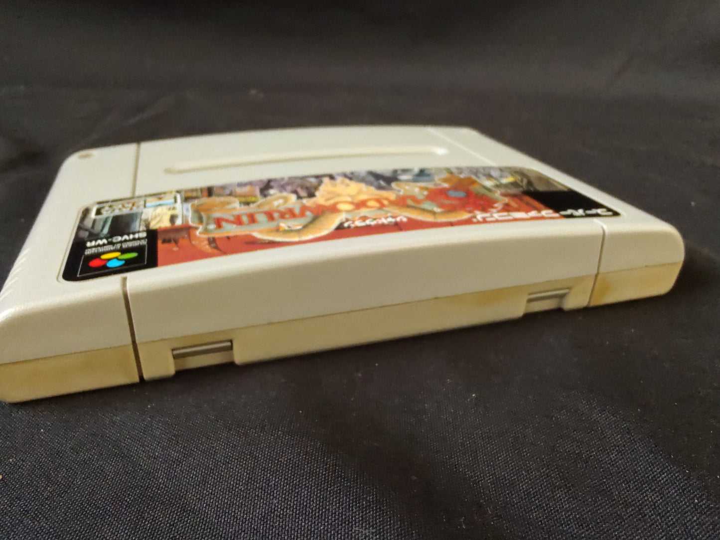 Shadowrun JP Ver. Nintendo Super Famicom SNES Cartrige, Working-f0903-
