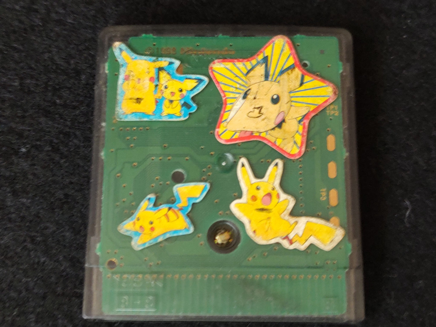 Gameboy Color Pokemon Pikachu Edition Nintendo Clear Orange Silver