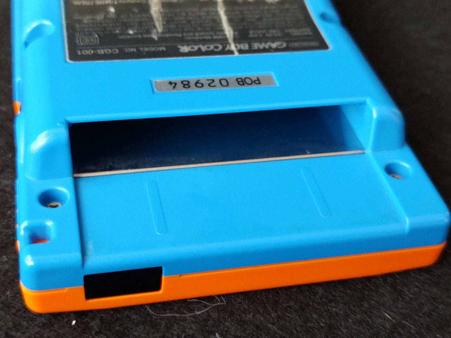 Nintendo Gameboy Color Pokemon Limited edition Orange color console set -f0906-