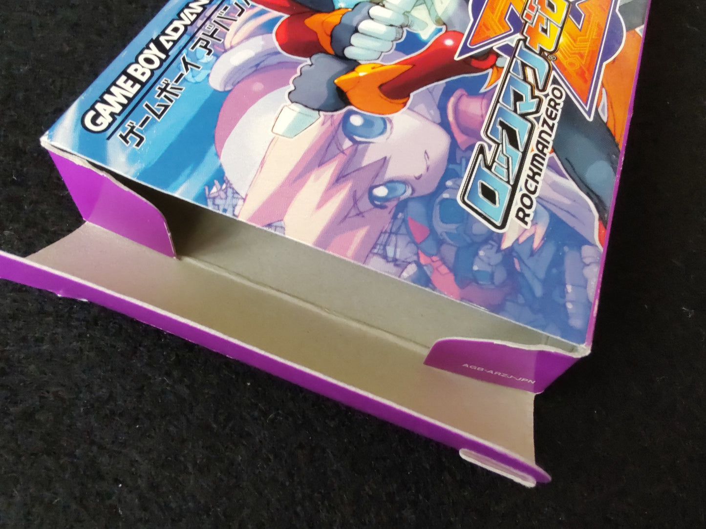 ROCKMAN ZERO Megaman Gameboy Advance GBA w/Manual and Box, working-f0906-2