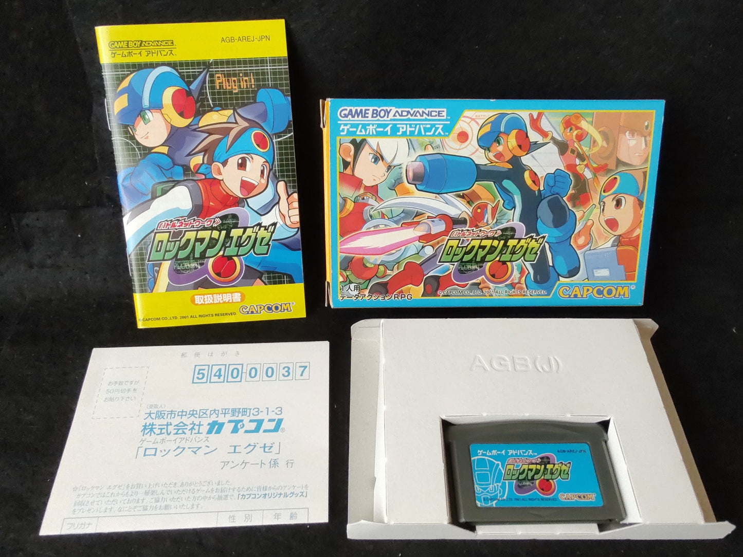 ROCKMAN EXE Battle Network Megaman Gameboy Advance GBA Game, working-f0906-3