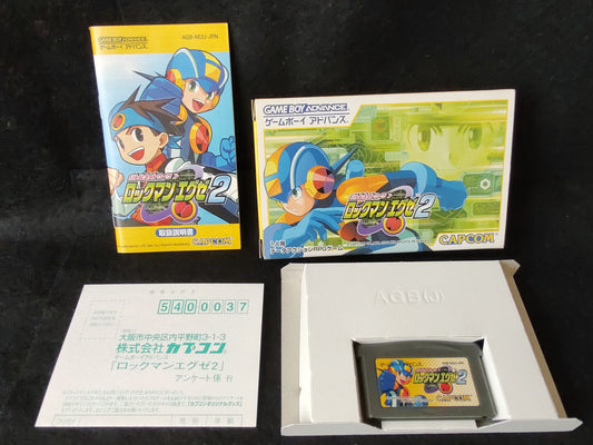 ROCKMAN EXE 2 Battle Network Megaman Gameboy Advance GBA Game, working-f0906-4