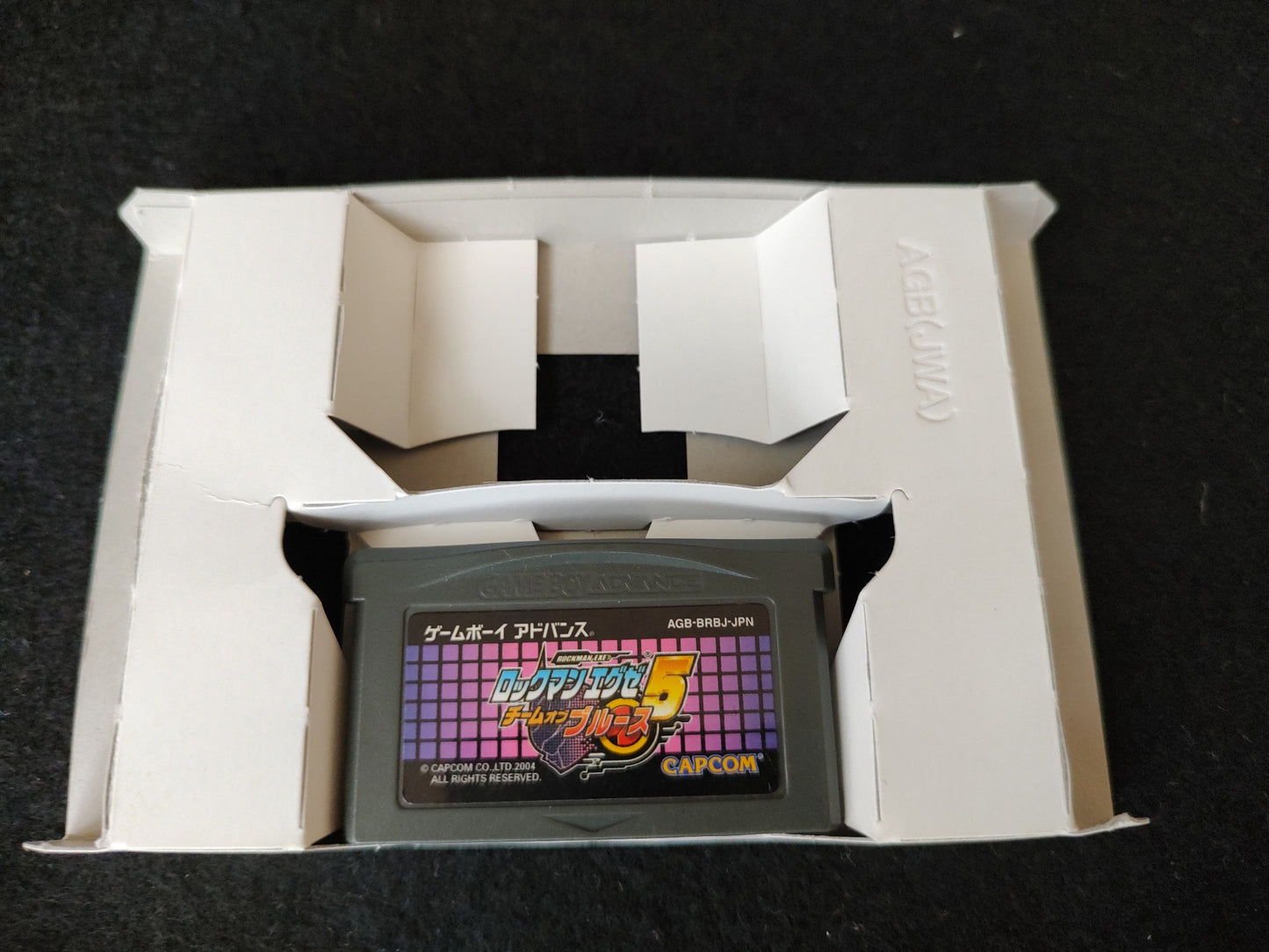 ROCKMAN EXE 5 Team of Blues & Carnel set Gameboy Advance GBA Game-f0906-5