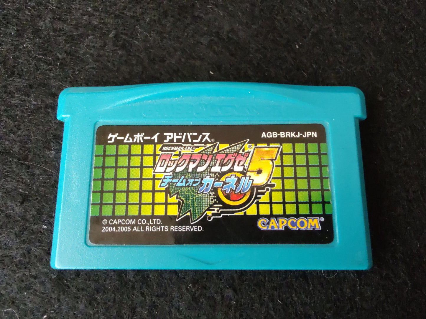 ROCKMAN EXE 5 Team of Blues & Carnel set Gameboy Advance GBA Game-f0906-5