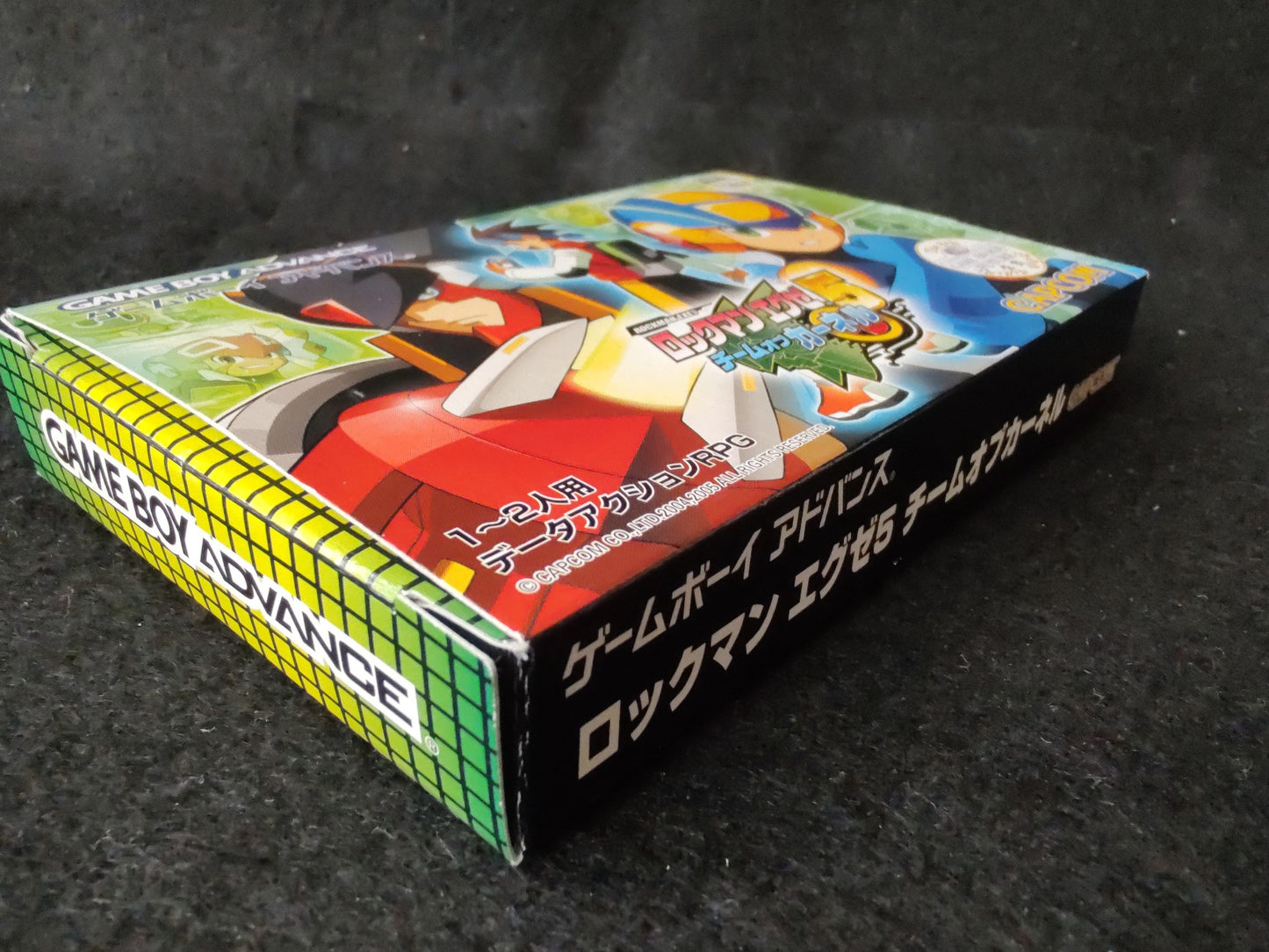 ROCKMAN EXE 5 Team of Blues & Carnel set Gameboy Advance GBA Game-f0906-5