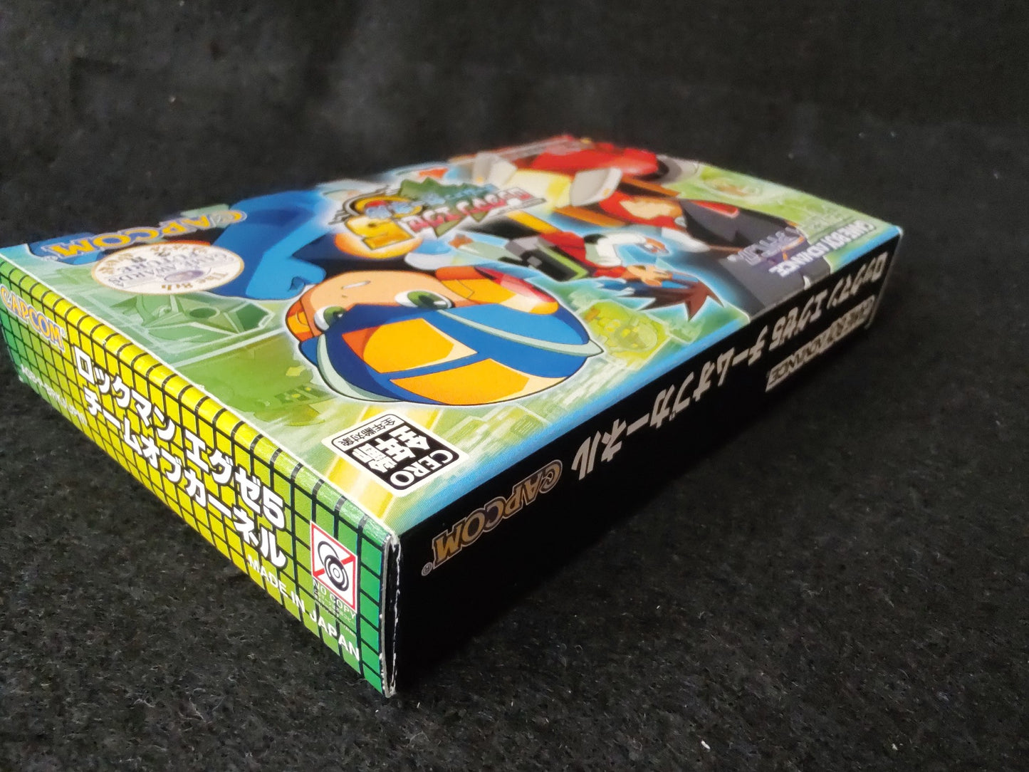 ROCKMAN EXE 5 Team of Blues & Carnel set Gameboy Advance GBA Game-f0906-5