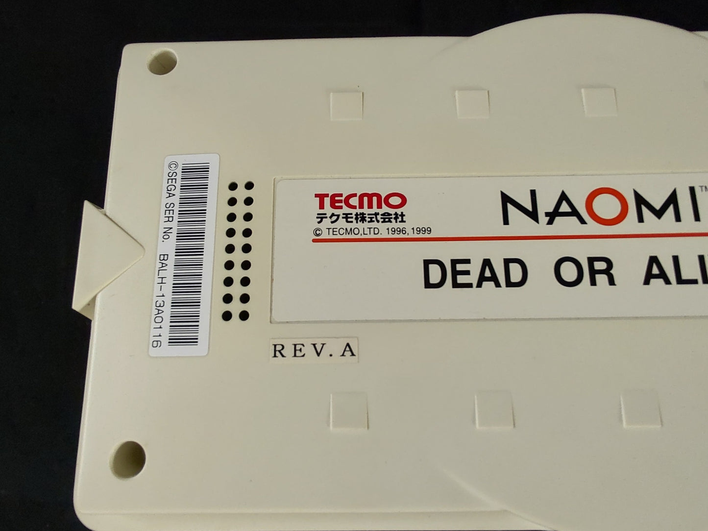 DEAD OR ALIVE 2 NAOMI PCB System Cartridge,Instruction Card set tested -f0914-