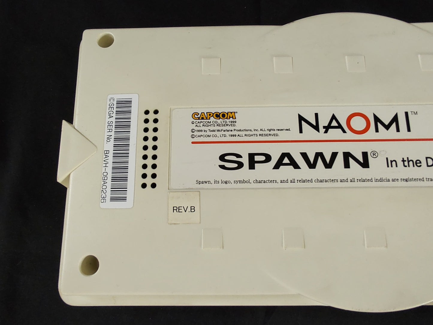 Spawn In the Demon's Hand NAOMI PCB System Cartridge,Instruction Card set-f0914-